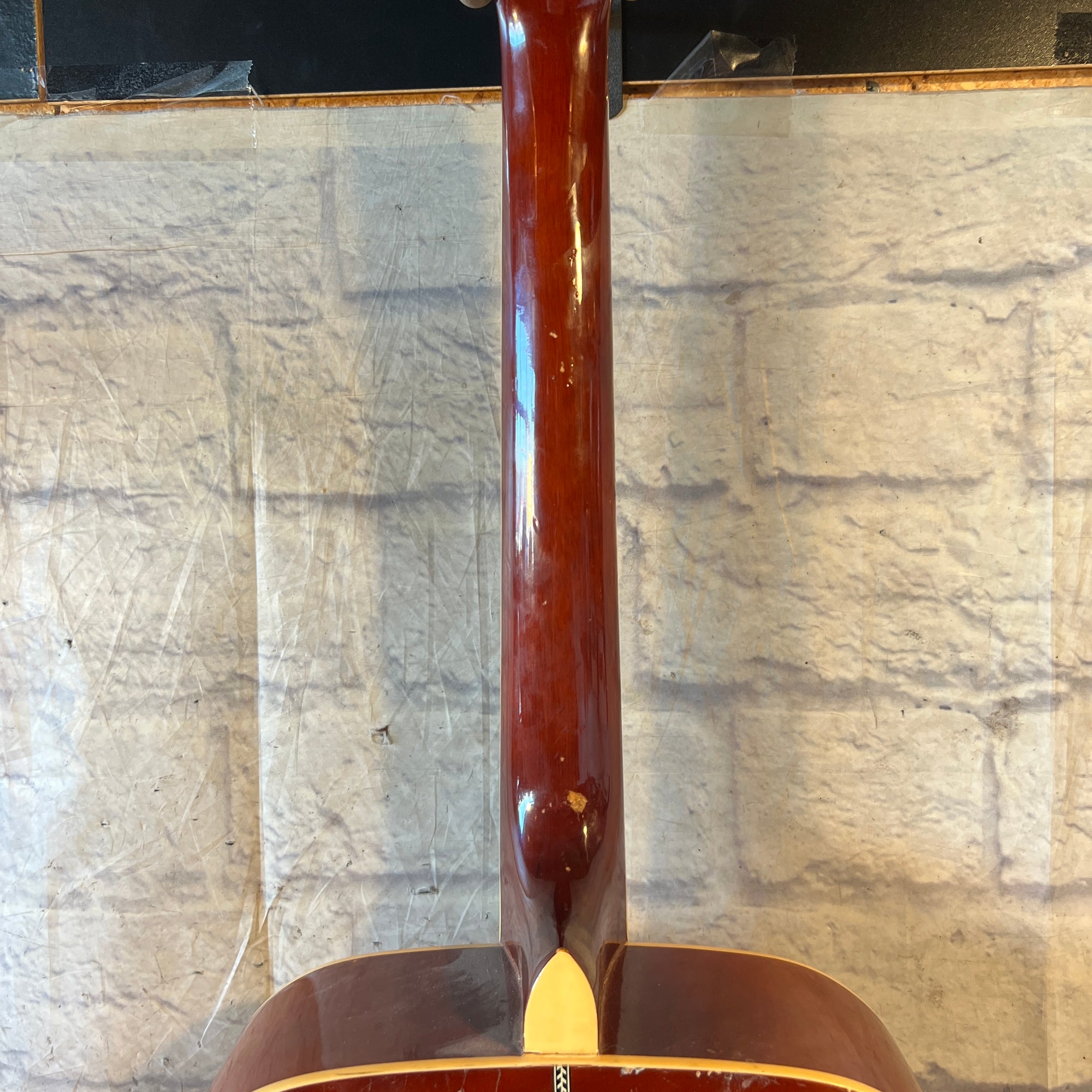 Burswood JW-41F Dreadnaught AS-IS Neck Heel Separation Acoustic Guitar