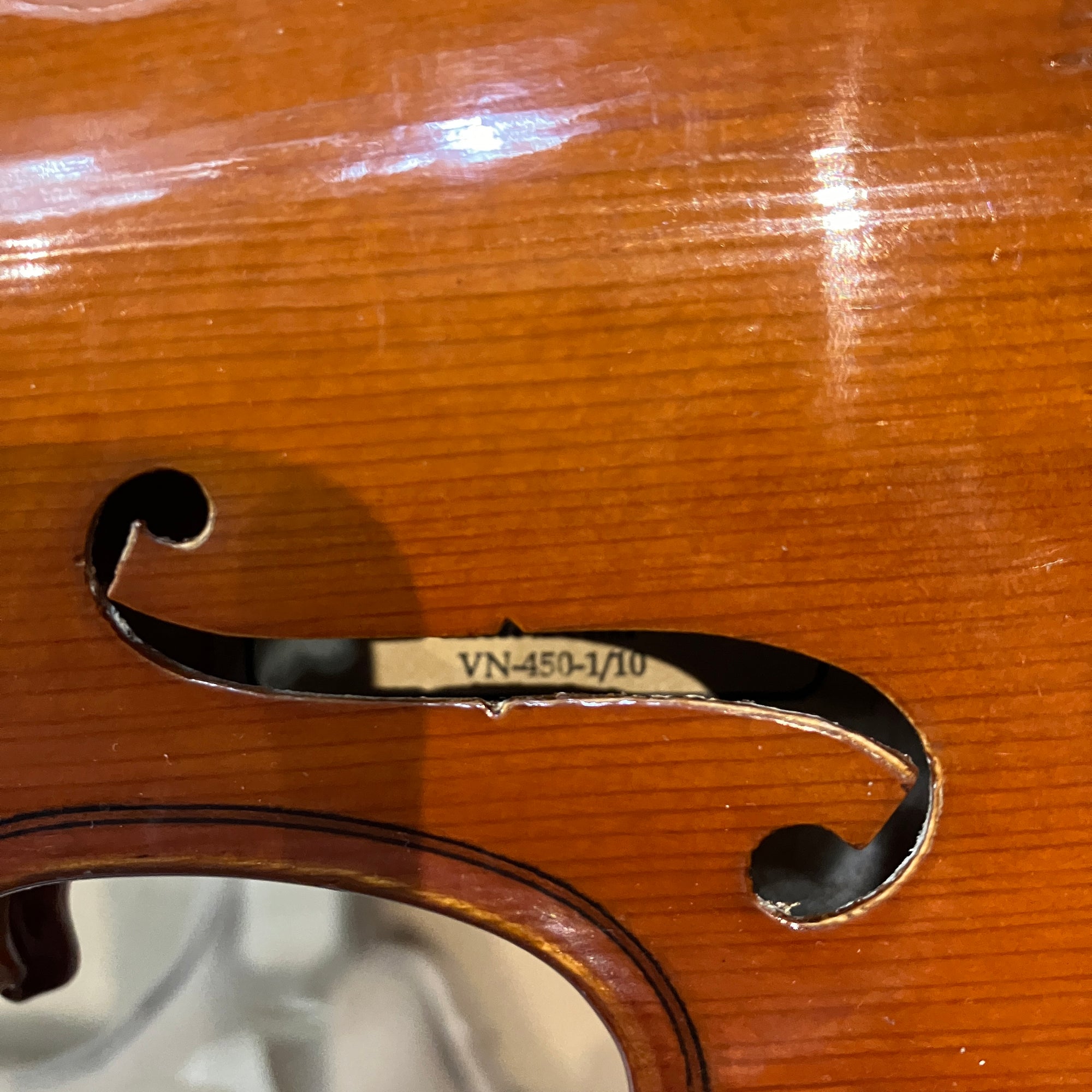 Palatino VN-450 1/10 Size Violin w/ Case and Bow