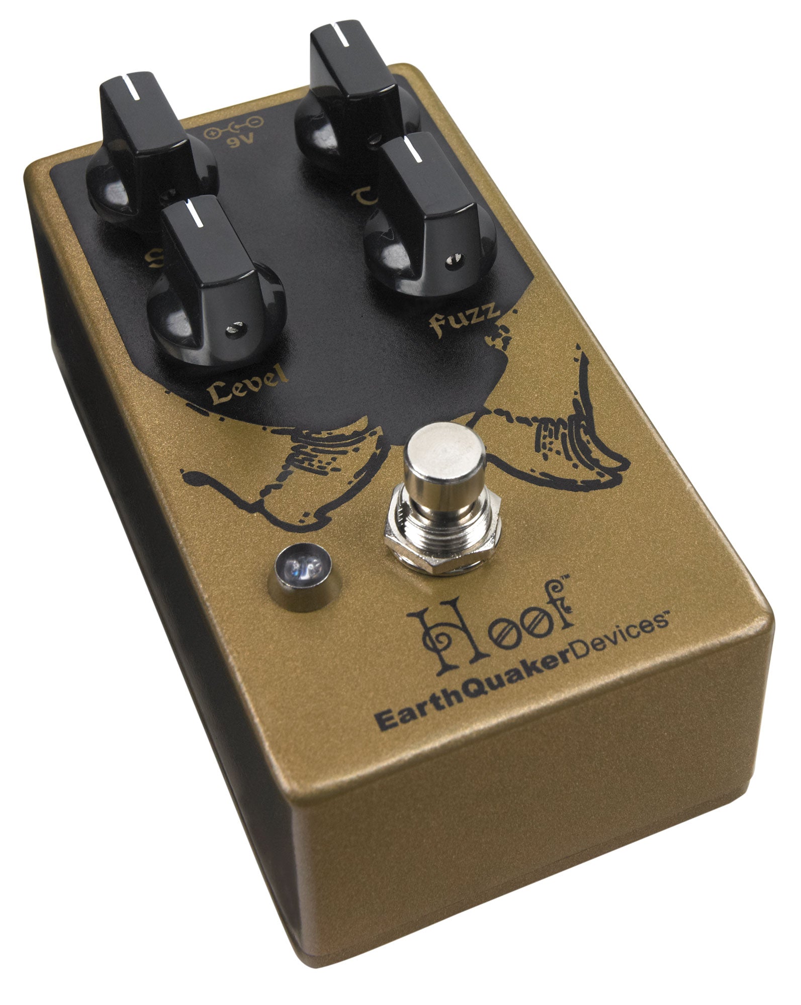 EarthQuaker Devices Hoof  Germanium/Silicon Hybrid Fuzz Pedal V2