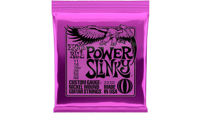 Ernie Ball EB2220 Power Slinky Electric Guitar Strings 11-48