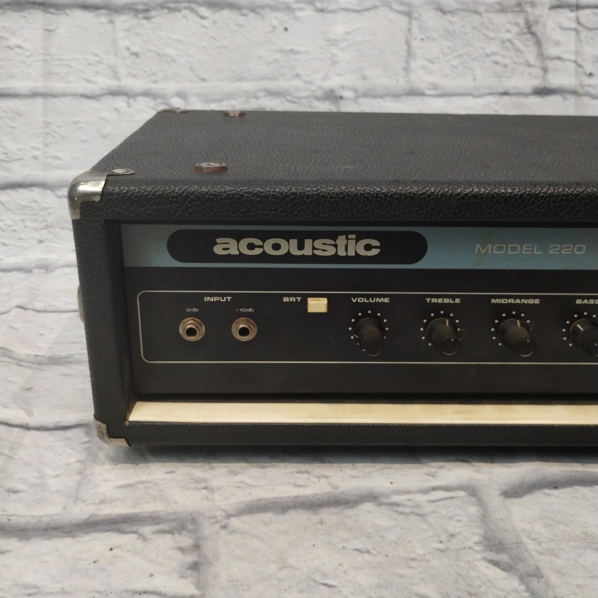Acoustic 220 Bass Head Amplifier