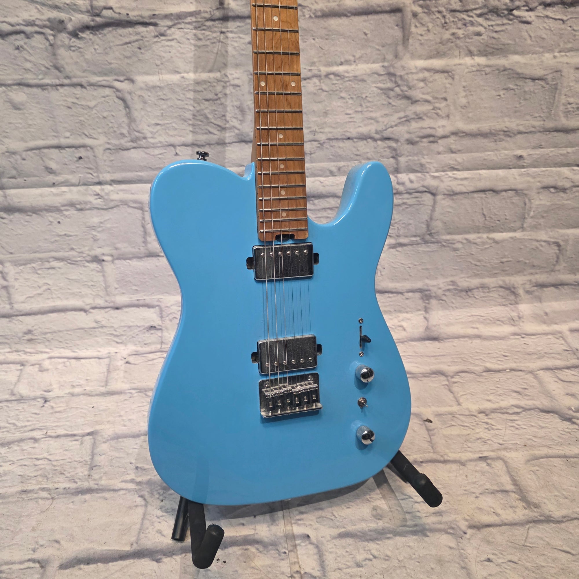 Censtar Blue Tele Style Electric Guitar