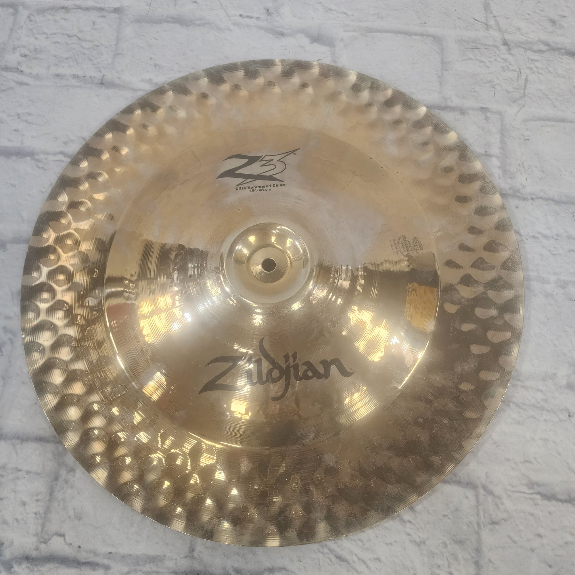 Zildjian 19 Z3 Ultra Hammered China Cymbal - Evolution Music