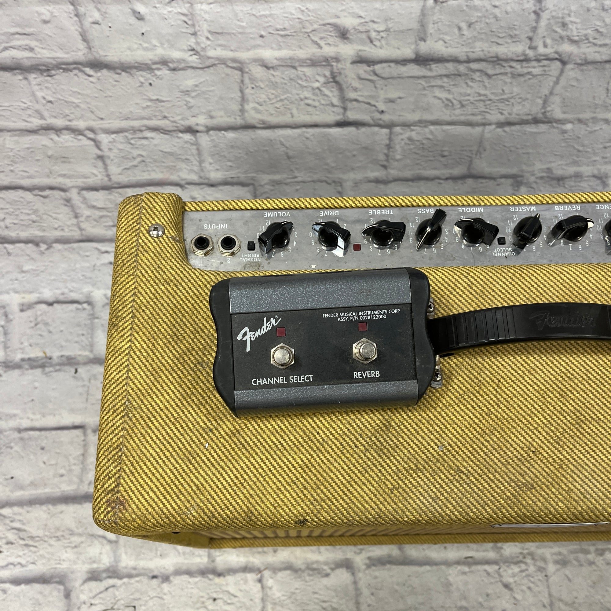 Fender Blues Deluxe Tweed Tube Guitar Combo Amp