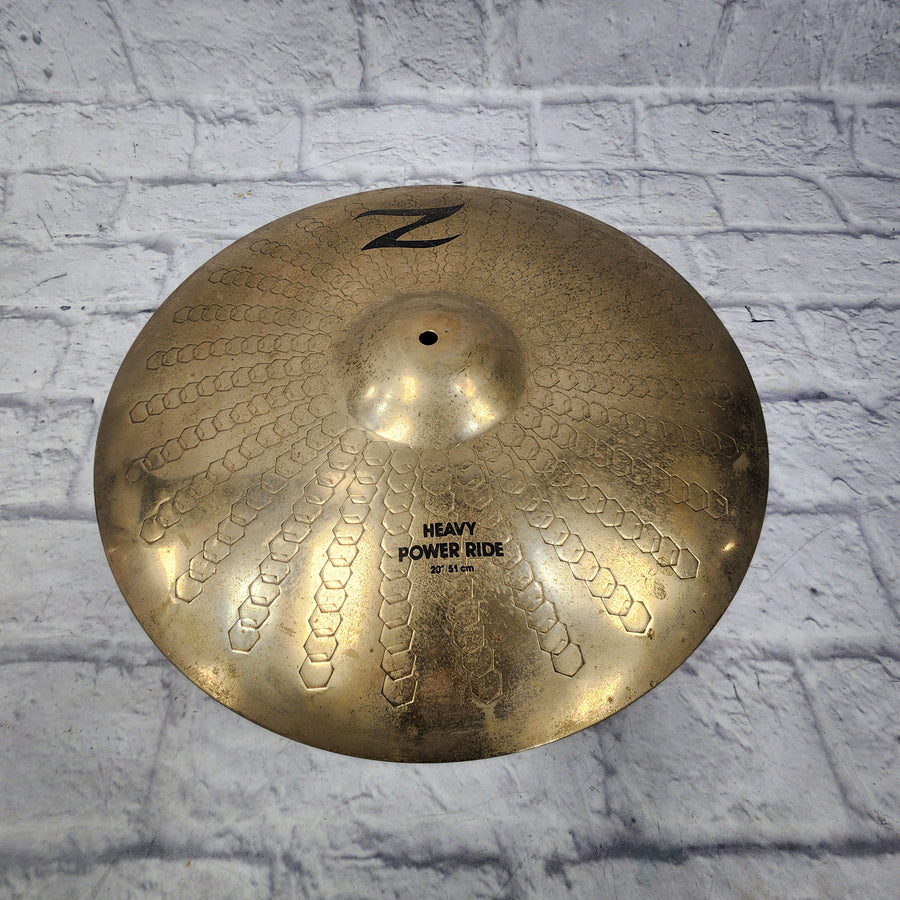Zildjian 20 Z Heavy Power Ride Cymbal