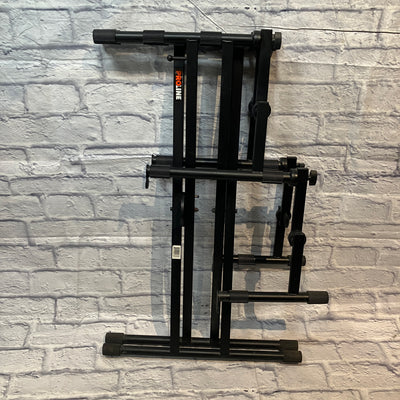 Proline PL403 3-Tier Double X-Braced Keyboard Stand