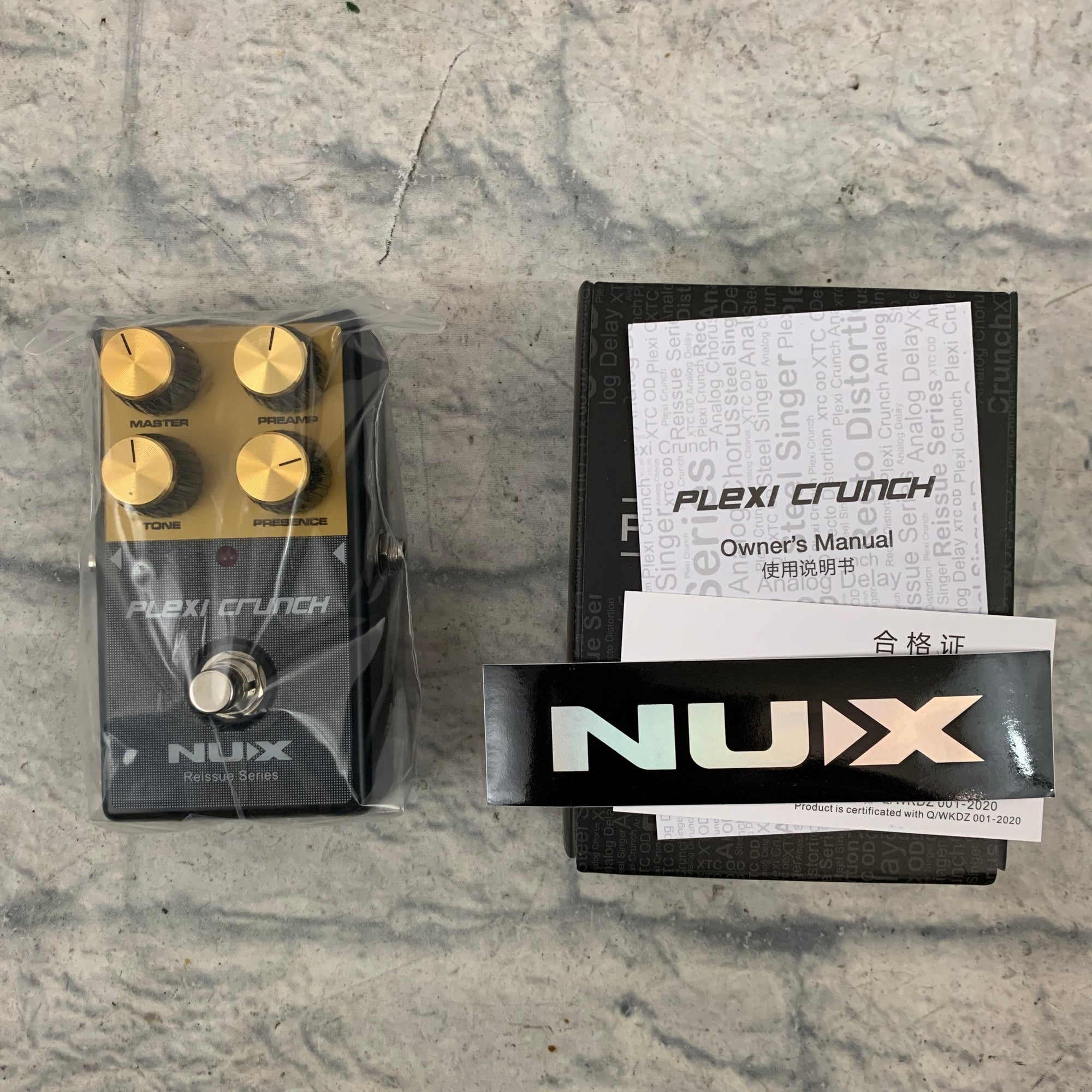 Amazon.com: Nux PLEXI CRUNCH - Distortion Gain Plexi-type