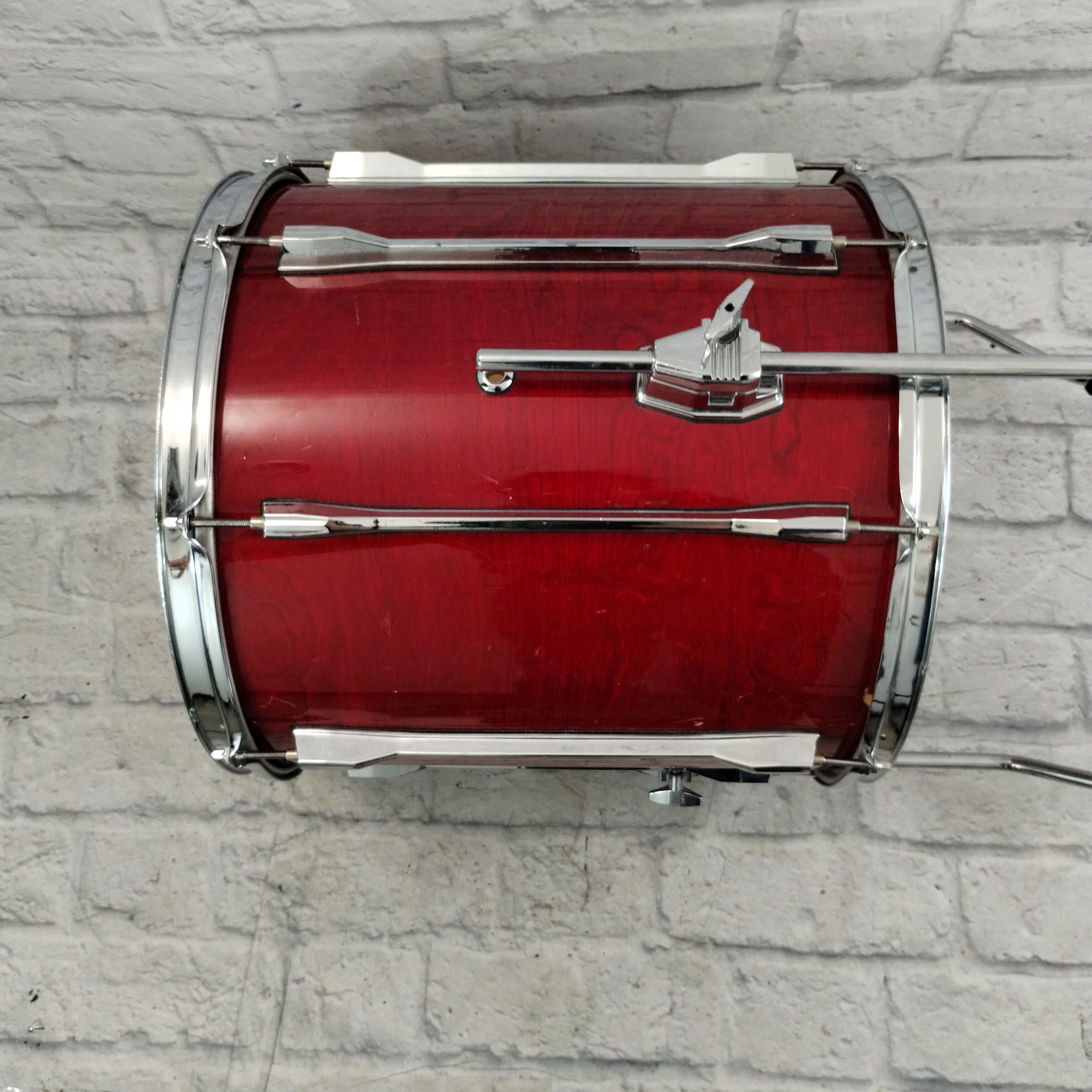 Pearl BLX Red 4 Piece Birch Drum Kit