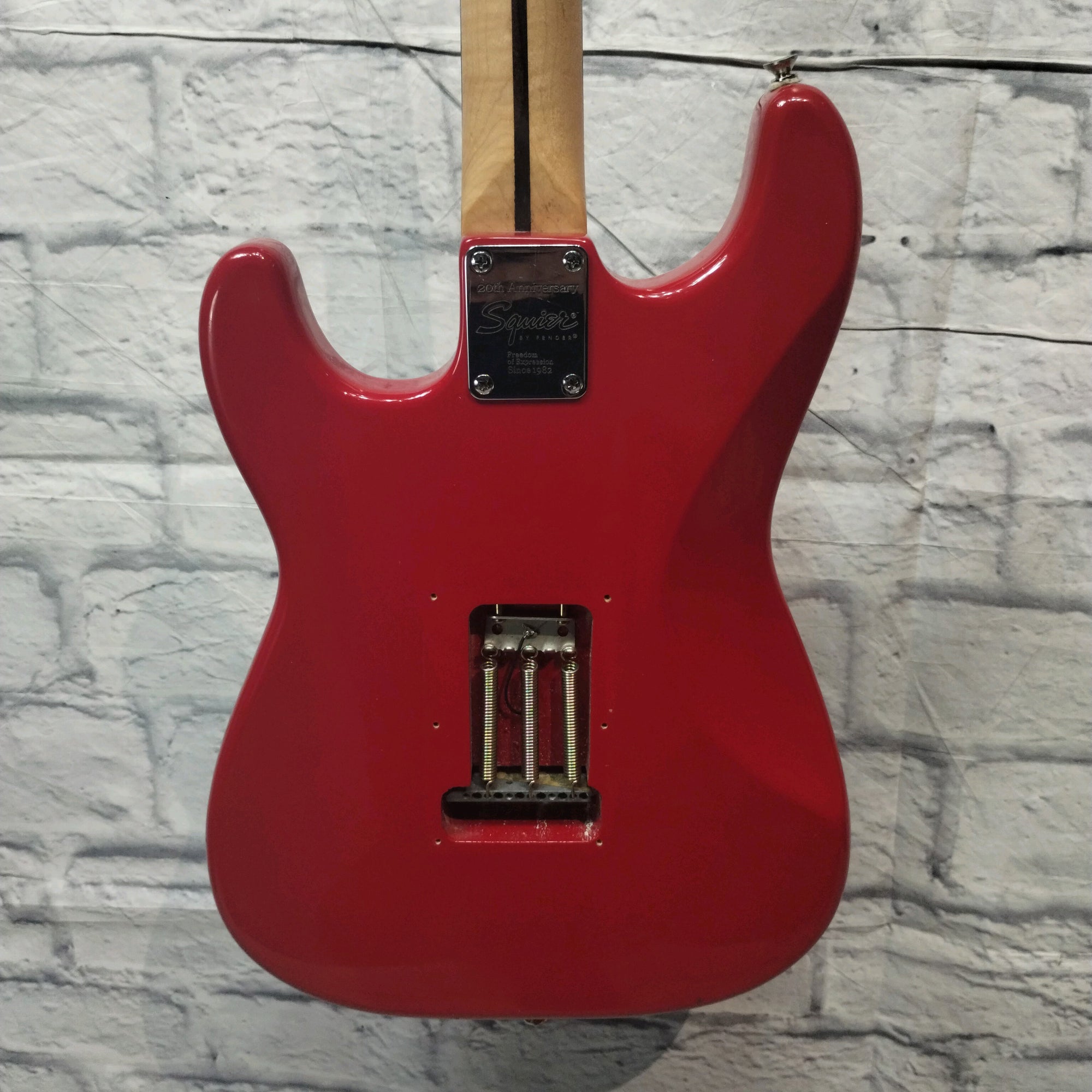 Squier 20th Anniversary Red Stratocaster