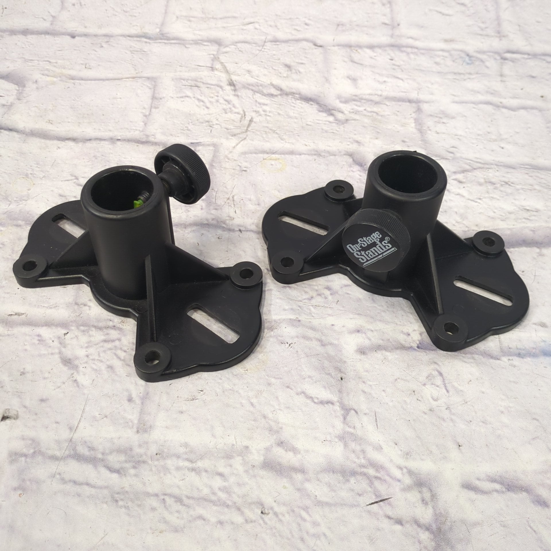 Unknown Speaker Stand Top Hat Pair