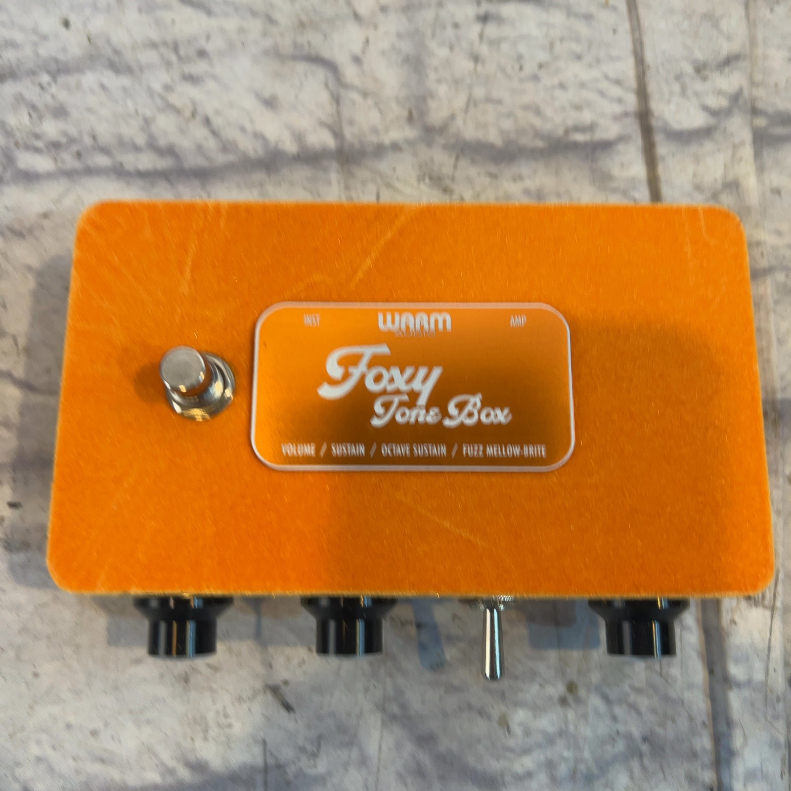 Warm Audio Foxy Tone Box Fuzz Pedal