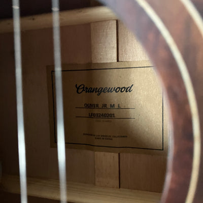 Orangewood Oliver Jr Mahogany Acoustic Guitar w/ Gig Bag