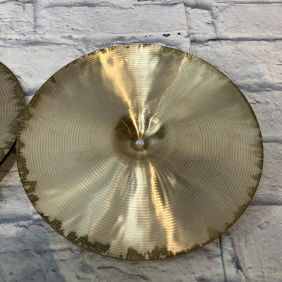 Agazarian 13" Pair Hi Hat Cymbals