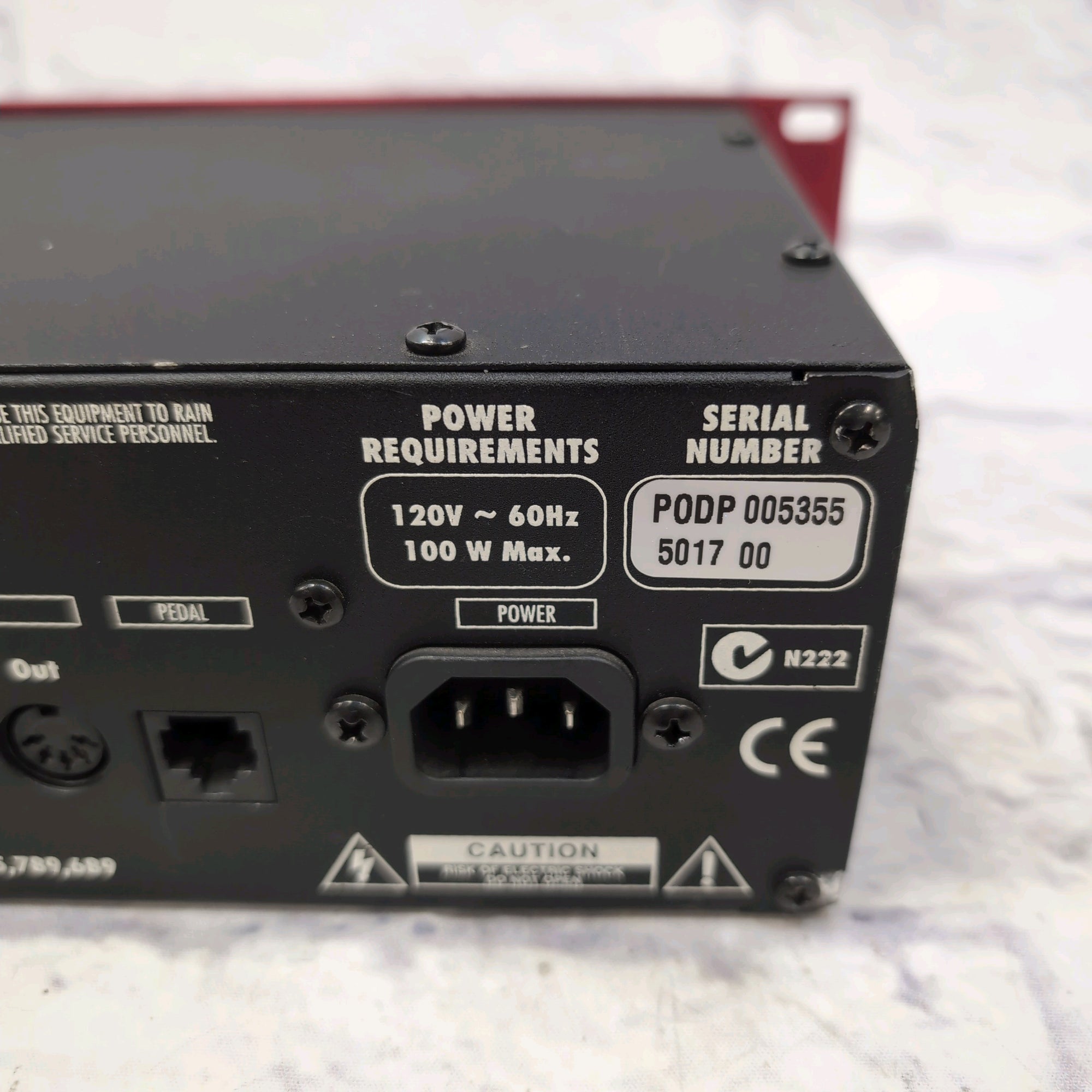 Line 6 Pod Pro Rack Multi Effect and Amp Modeler