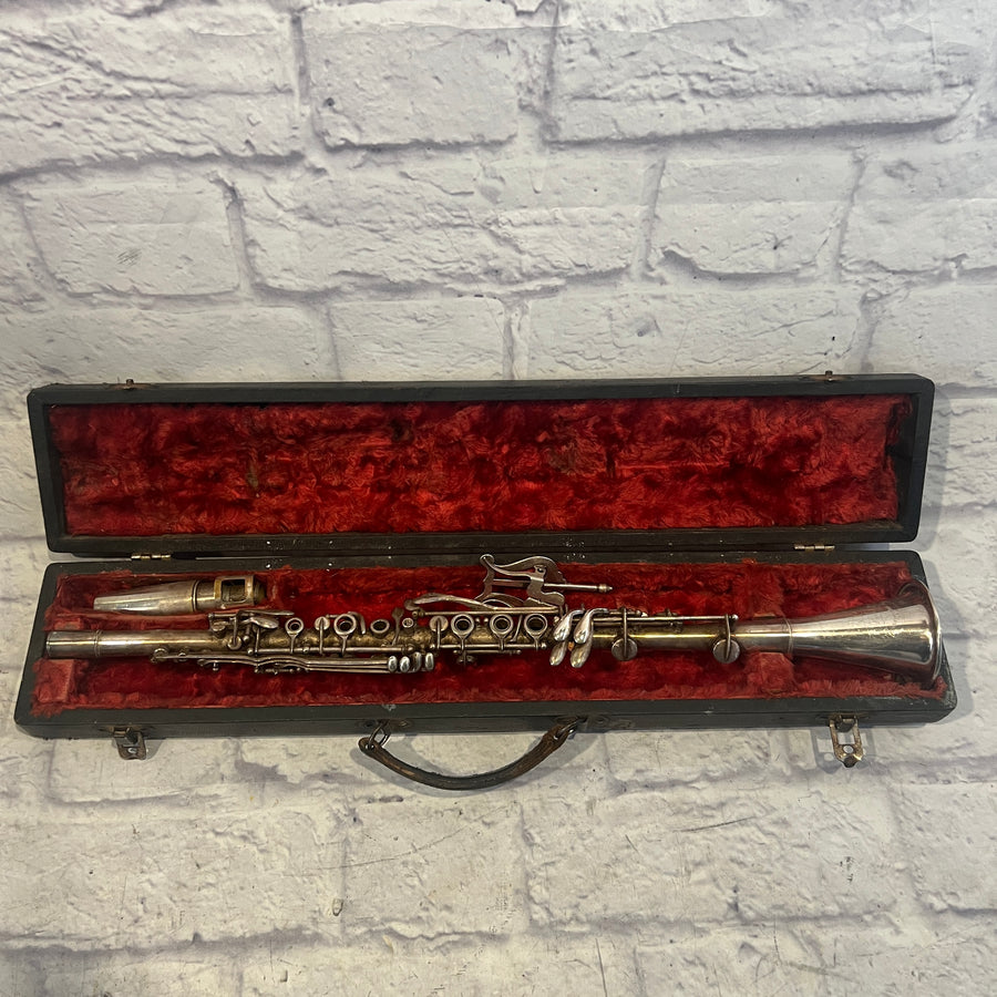 Cavalier Vintage Silver Clarinet