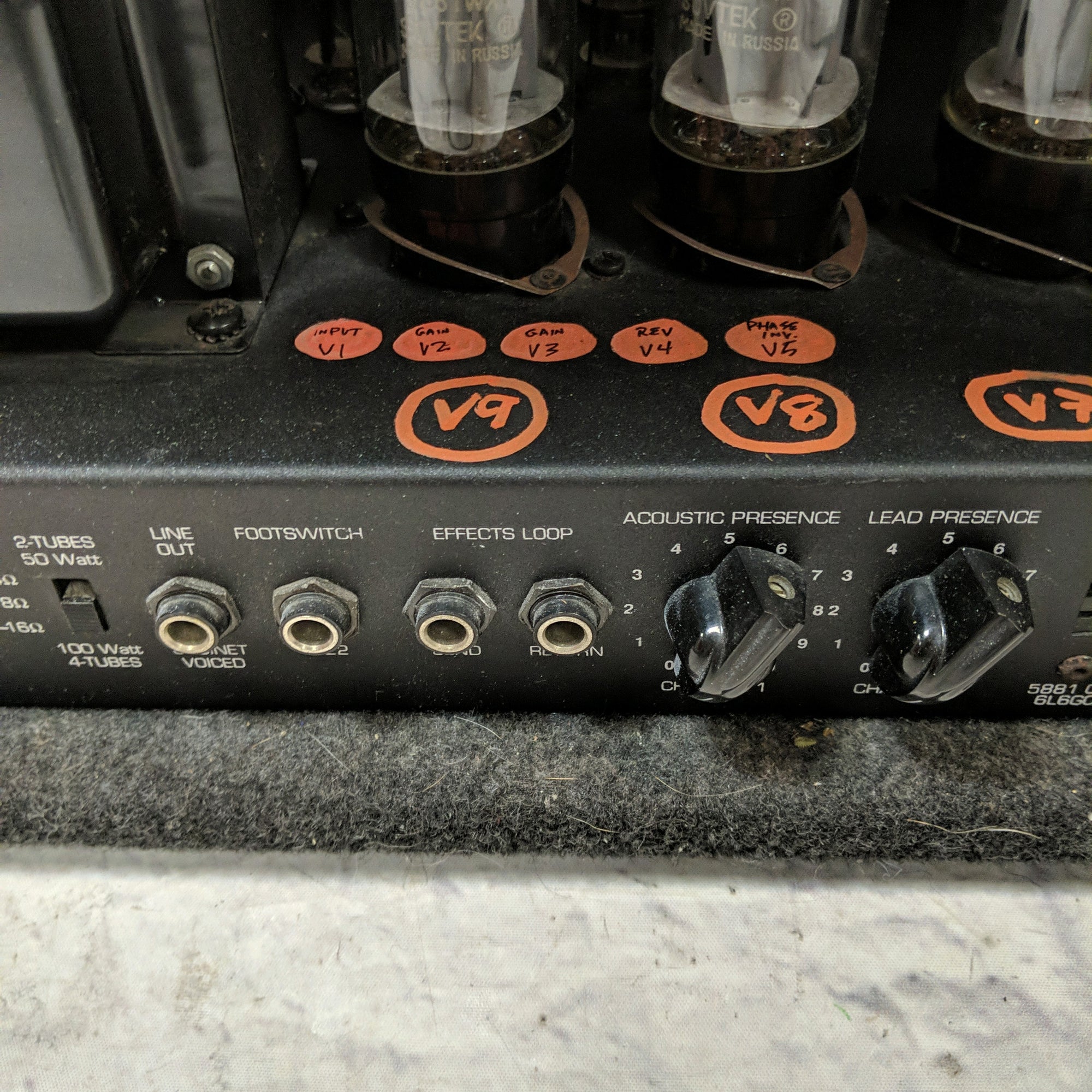 Carvin Valvemaster 100 100-Watt Tube Amp Head