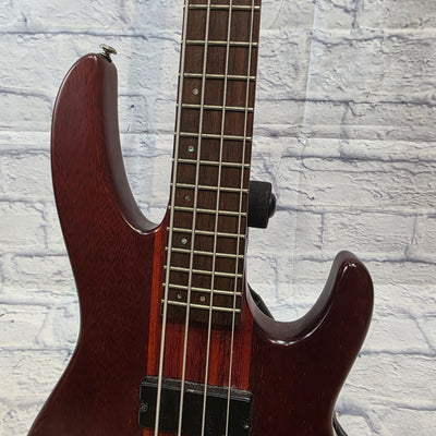 LTD LTD-4 Walnut 4 String Bass Guitar