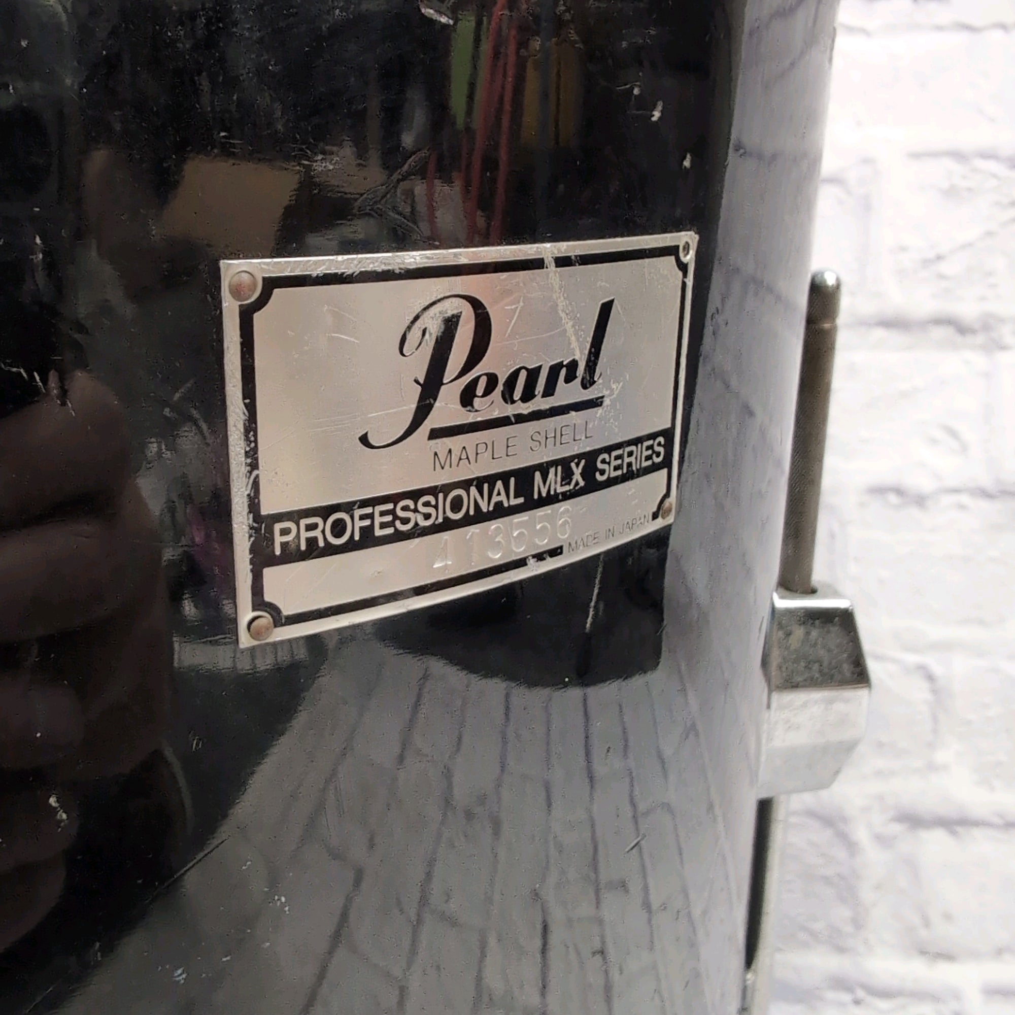Pearl 16 MLX Maple Black Floor Tom