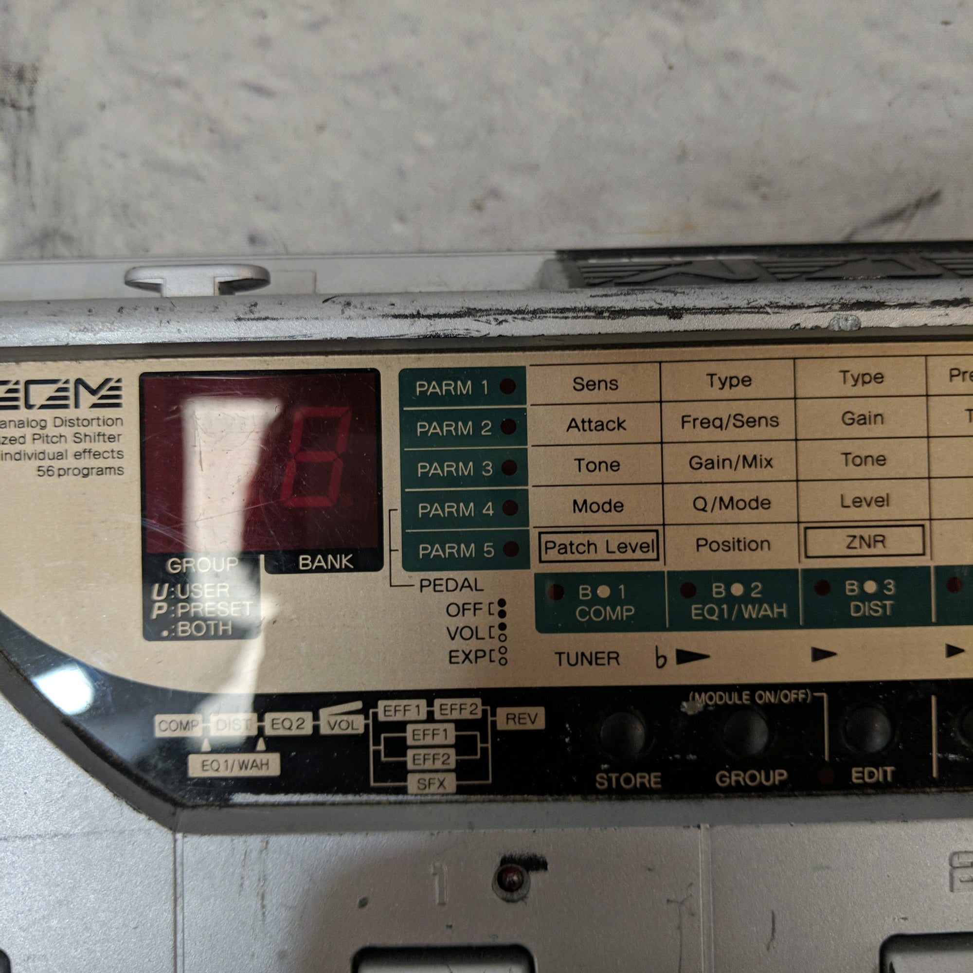 Zoom 3030 Multieffects Pedal Effects Pedal