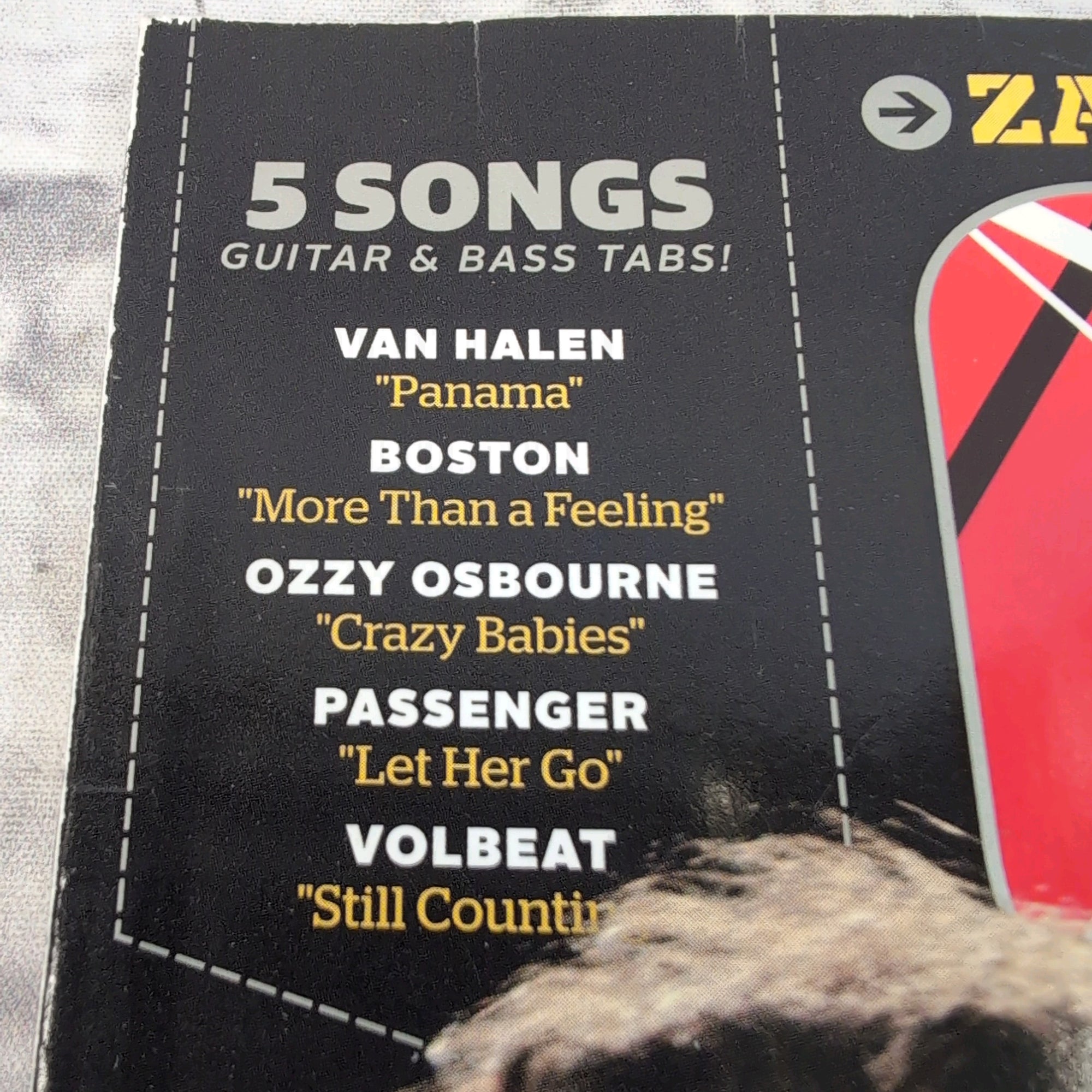Guitar World Feb 2014 Van Halen | Ozzy & Zakk | Five Finger Death Punch Magazine