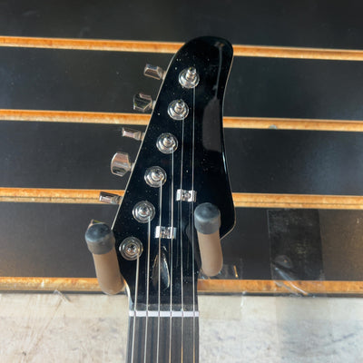 Unknown Strat Style Electric Guitar with Lightning Graphic