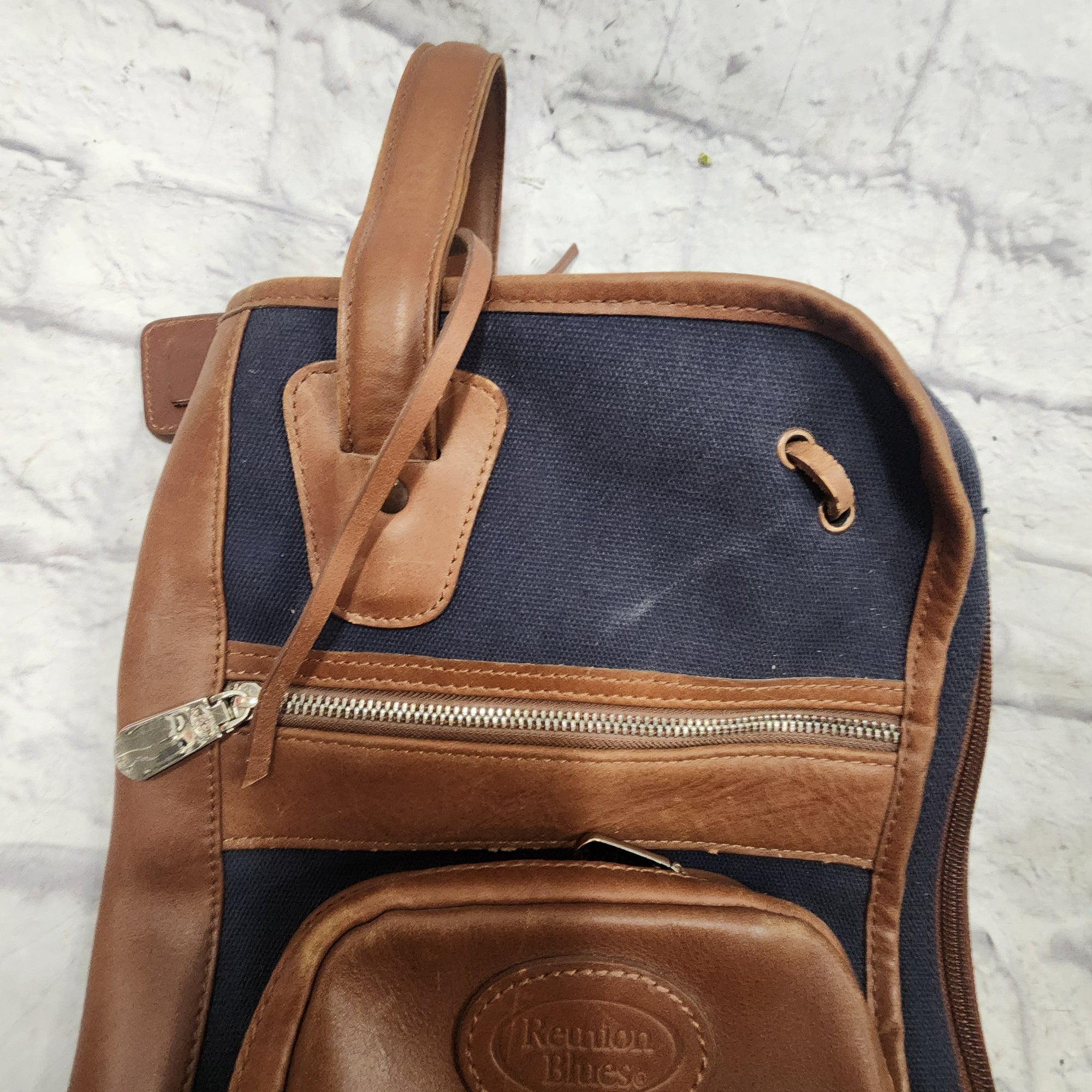 Reunion Blues Canvas and Leather Drum Stick Bag