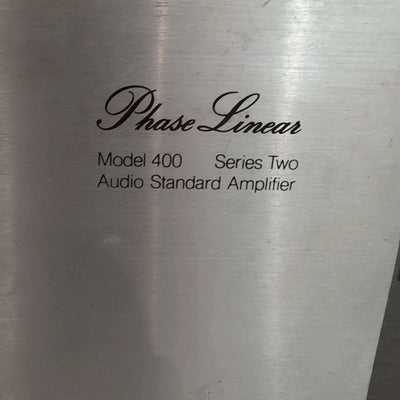 Phase Linear 400 Series 2 Stereo Power Amplifier