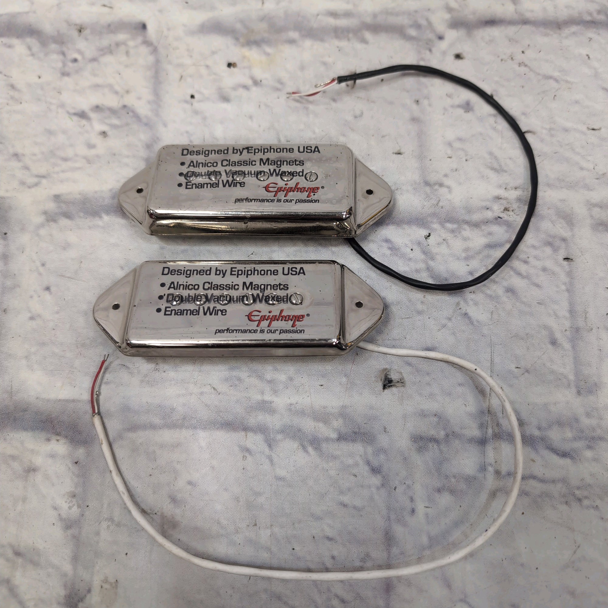 Epiphone P90 Dogear Chrome Pickup Pair