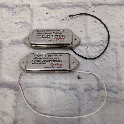 Epiphone P90 Dogear Chrome Pickup Pair