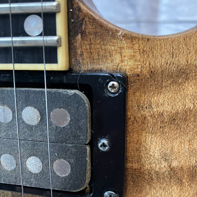 Schecter C-1 Exotic 2005 Flamed Maple Top Mahogany