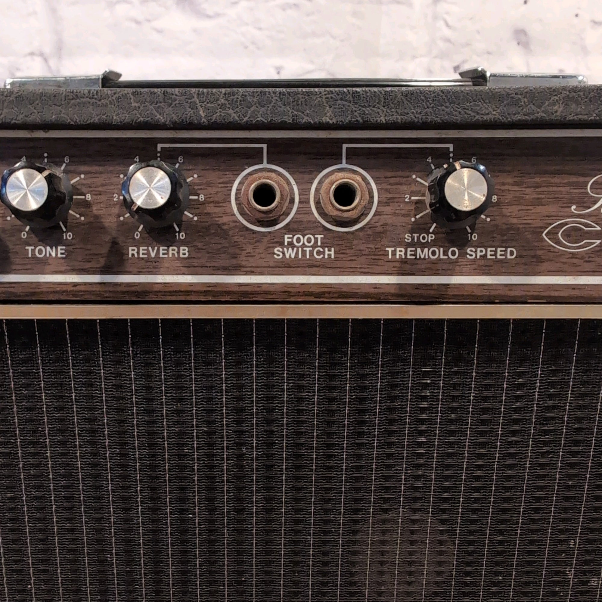 Teisco Vintage CM-88 Checkmate 88 2x8 Solid State Guitar Combo Amp