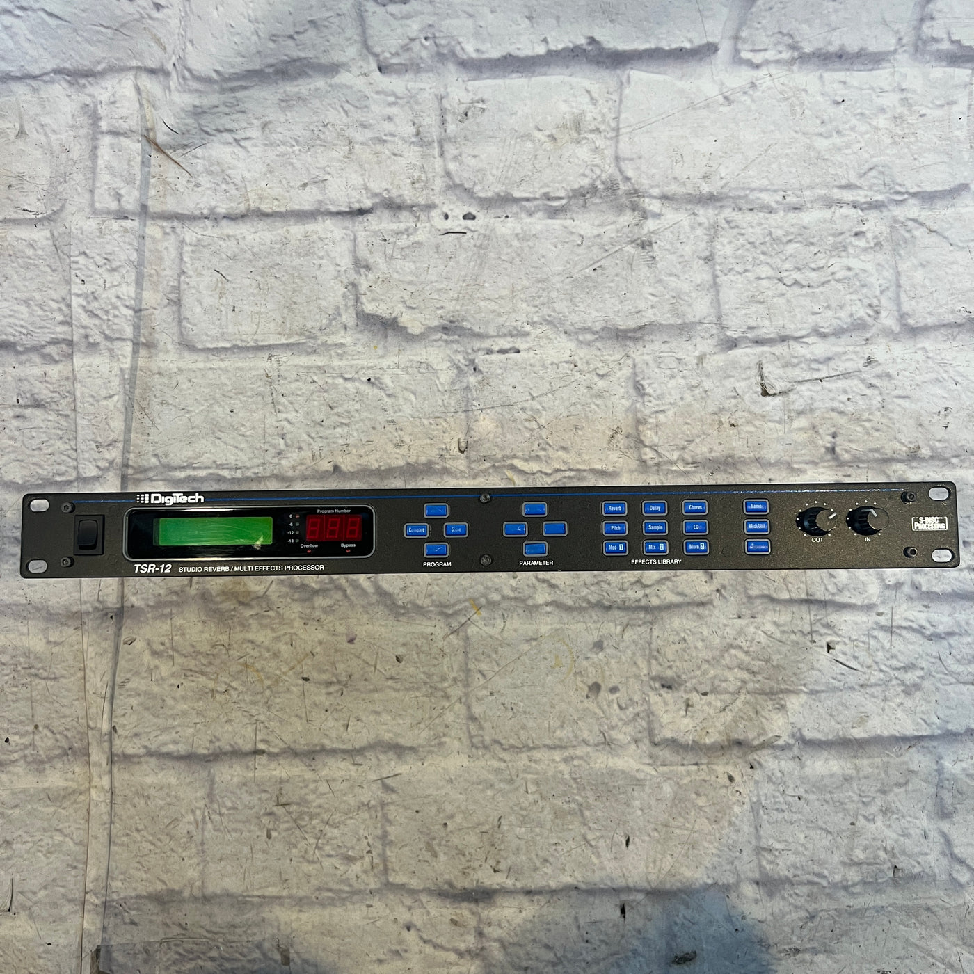 Digitech TSR-12 Rack Stereo Reverb / Multieffects