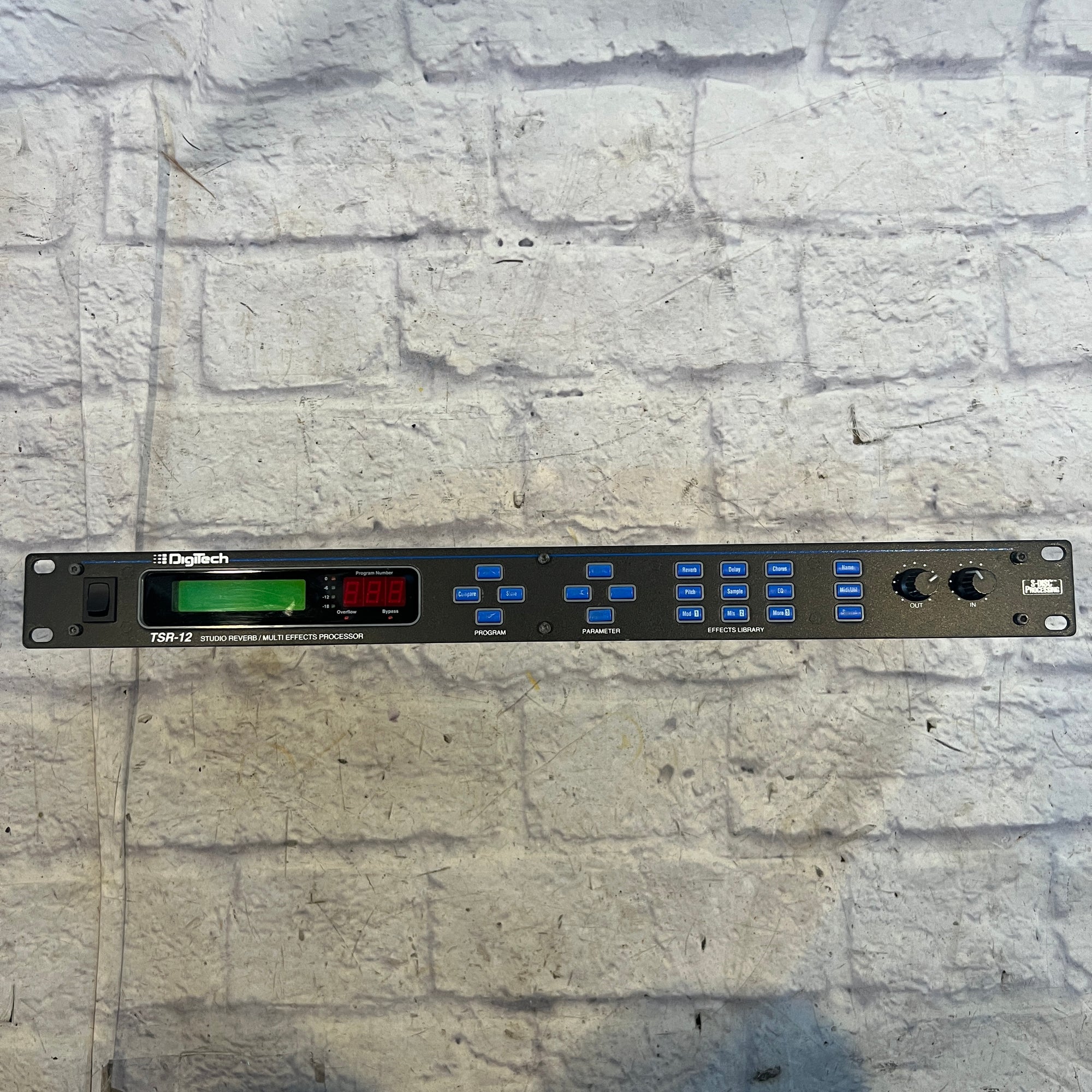 Digitech TSR-12 Rack Stereo Reverb / Multieffects