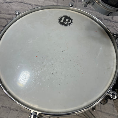 LP Latin Percussion Tito Puente Timbale Set with Stand and Clamp
