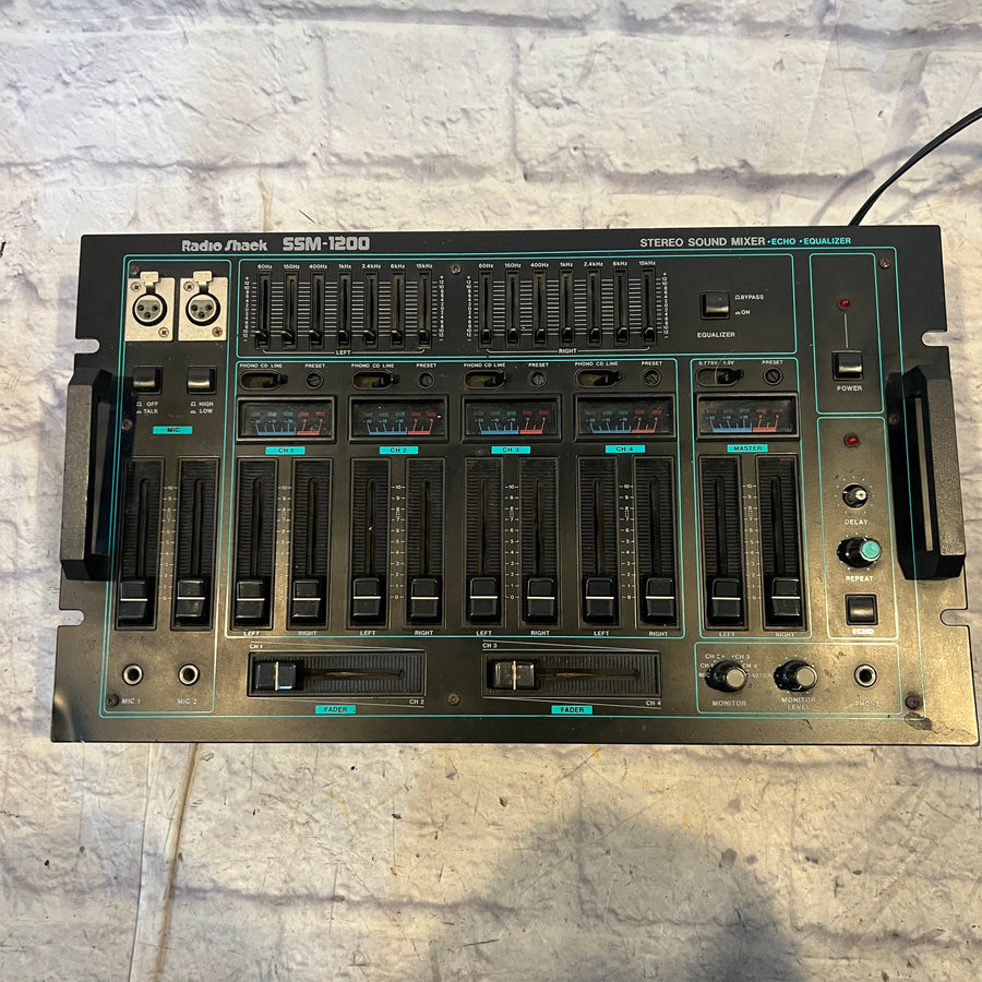 Radio Shack SSM-1200 4 Channel Mixer