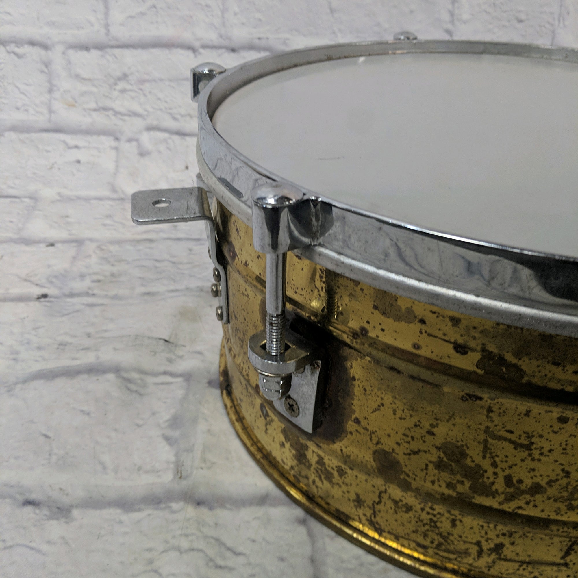 LP Latin Percussion 14 x 6.5 Brass Timbale