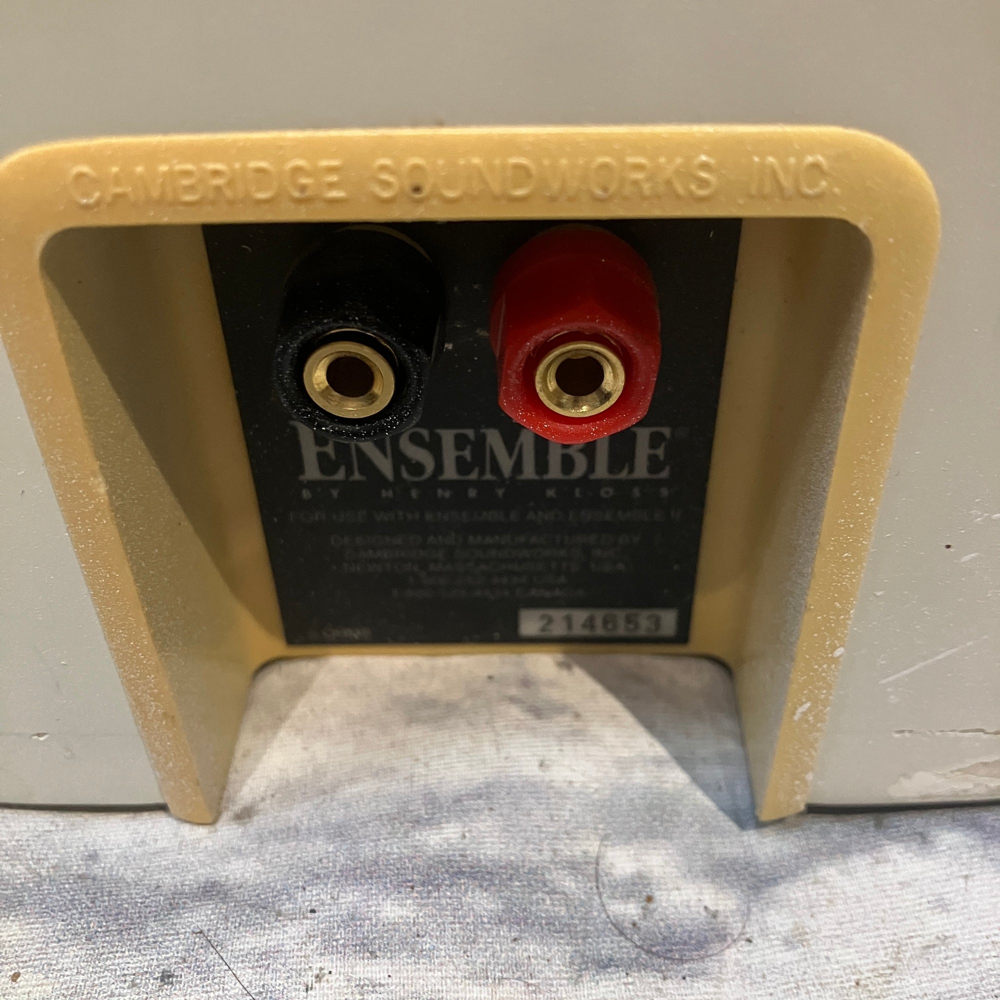 Cambridge Sound Works Ensemble Henry Kloss Studio Monitor Pair