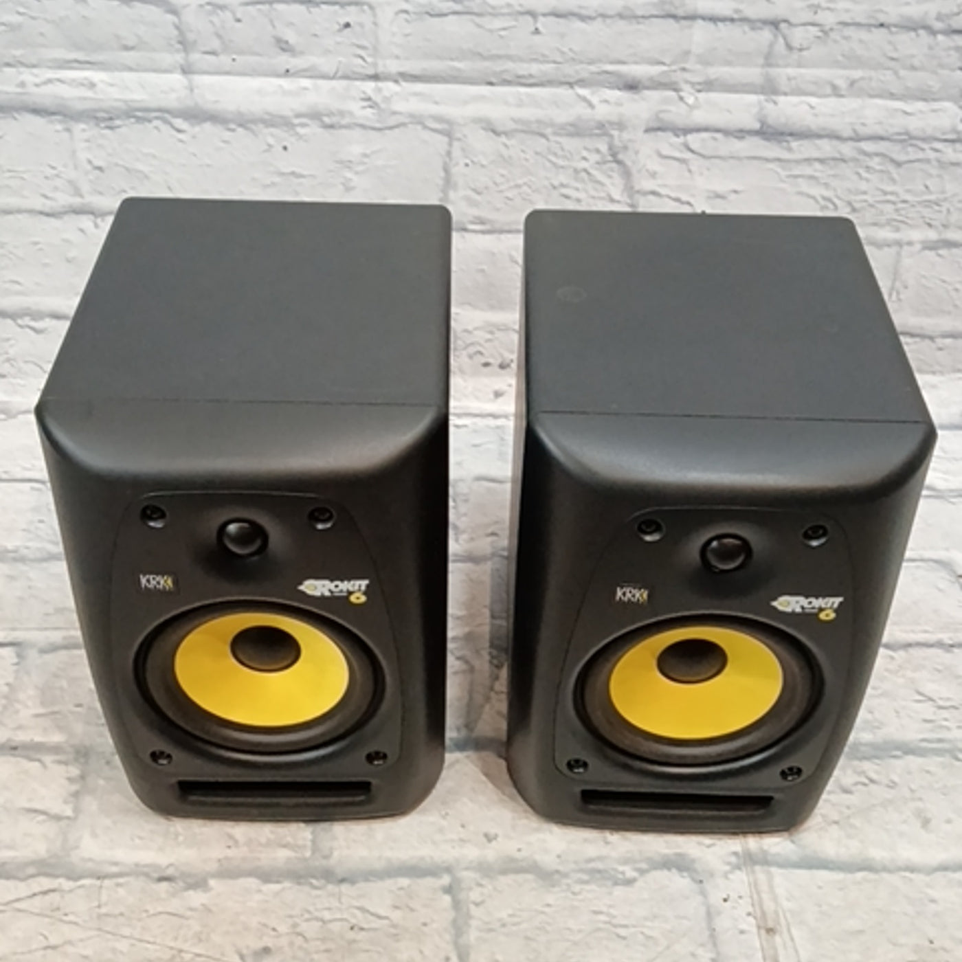 KRK Systems Rokit 6 RPG2 Powered Speakers Studio Monitor Pair