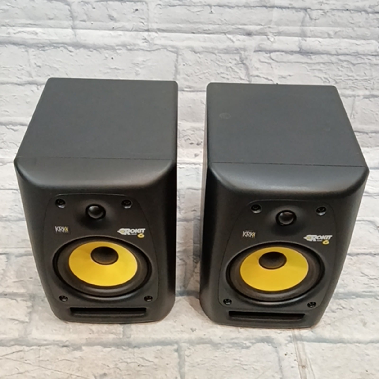 KRK Systems Rokit 6 RPG2 Powered Speakers Studio Monitor Pair