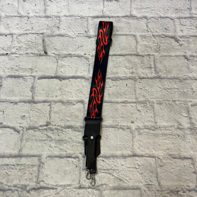 Unknown Black Flames Bag Strap