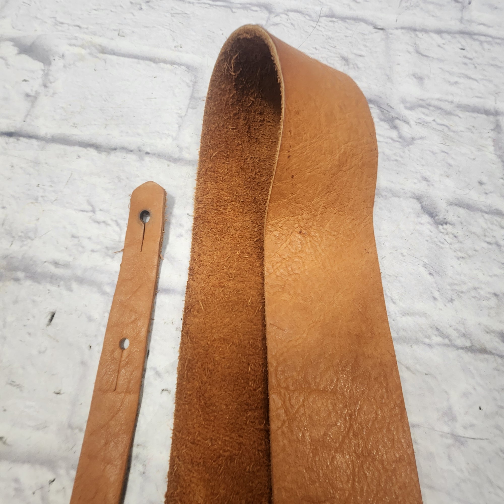 Lekato Leathers 3 Inch Leather Bass or Guitar Strap