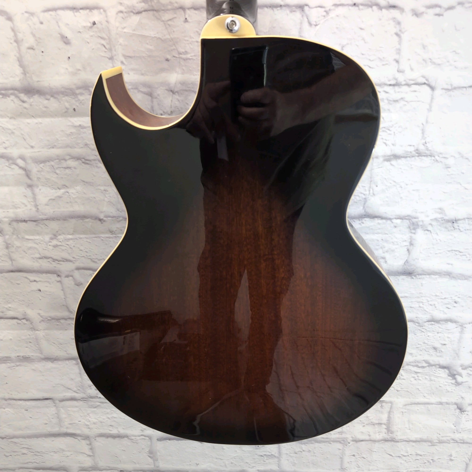 Washburn HB-15C TS HB Series Hollowbody Archtop Electric Guitar - Tobacco Sunburst