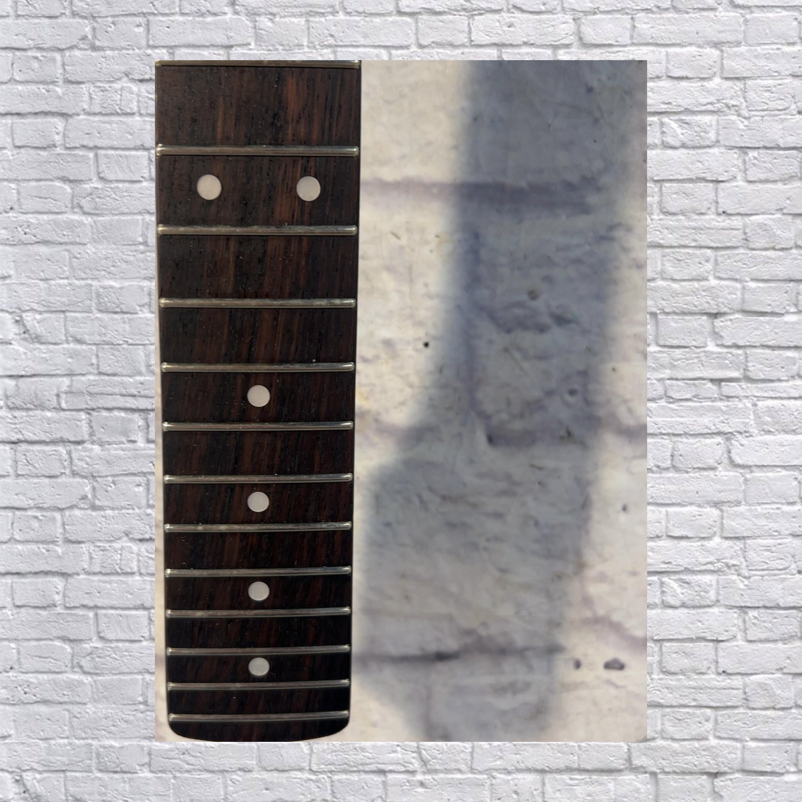 Unknown Strat Style Black 22 Fret Electric Guitar Neck