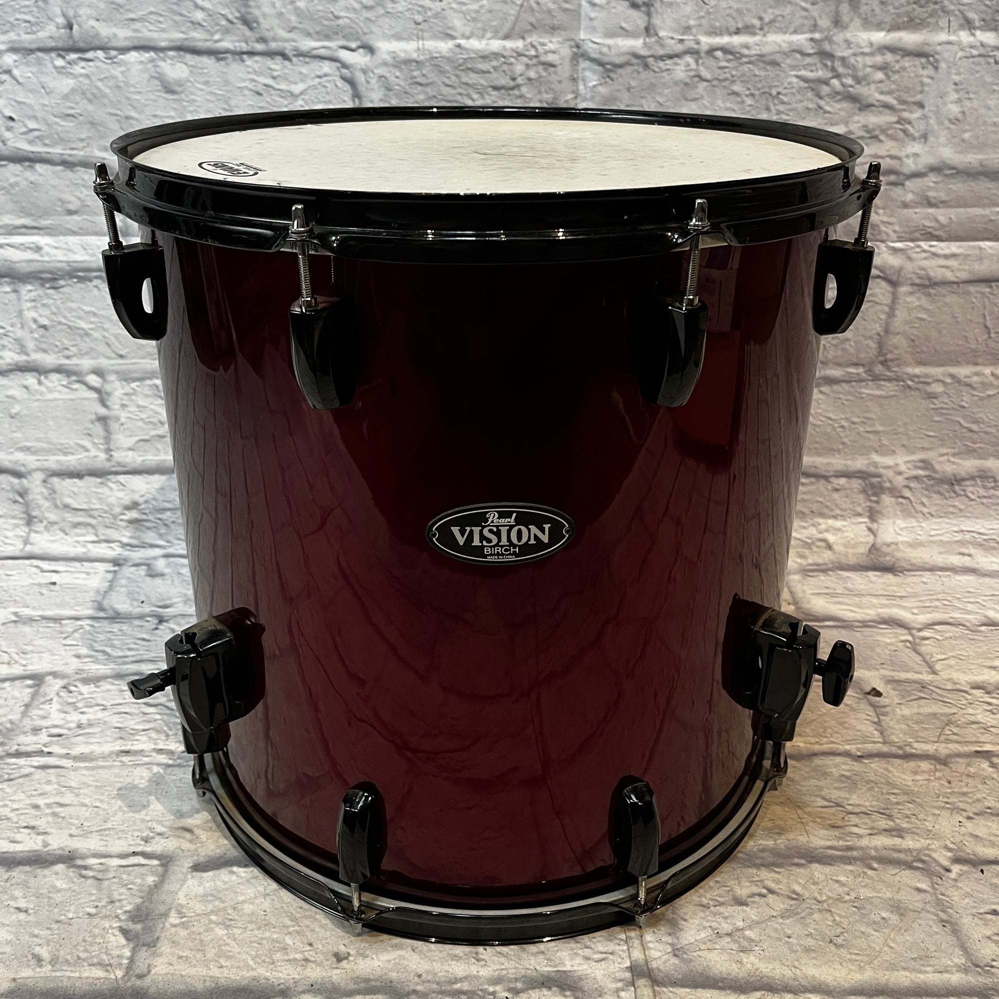 Pearl Vision Birch Wine Red Sparkle 4 Piece Kit