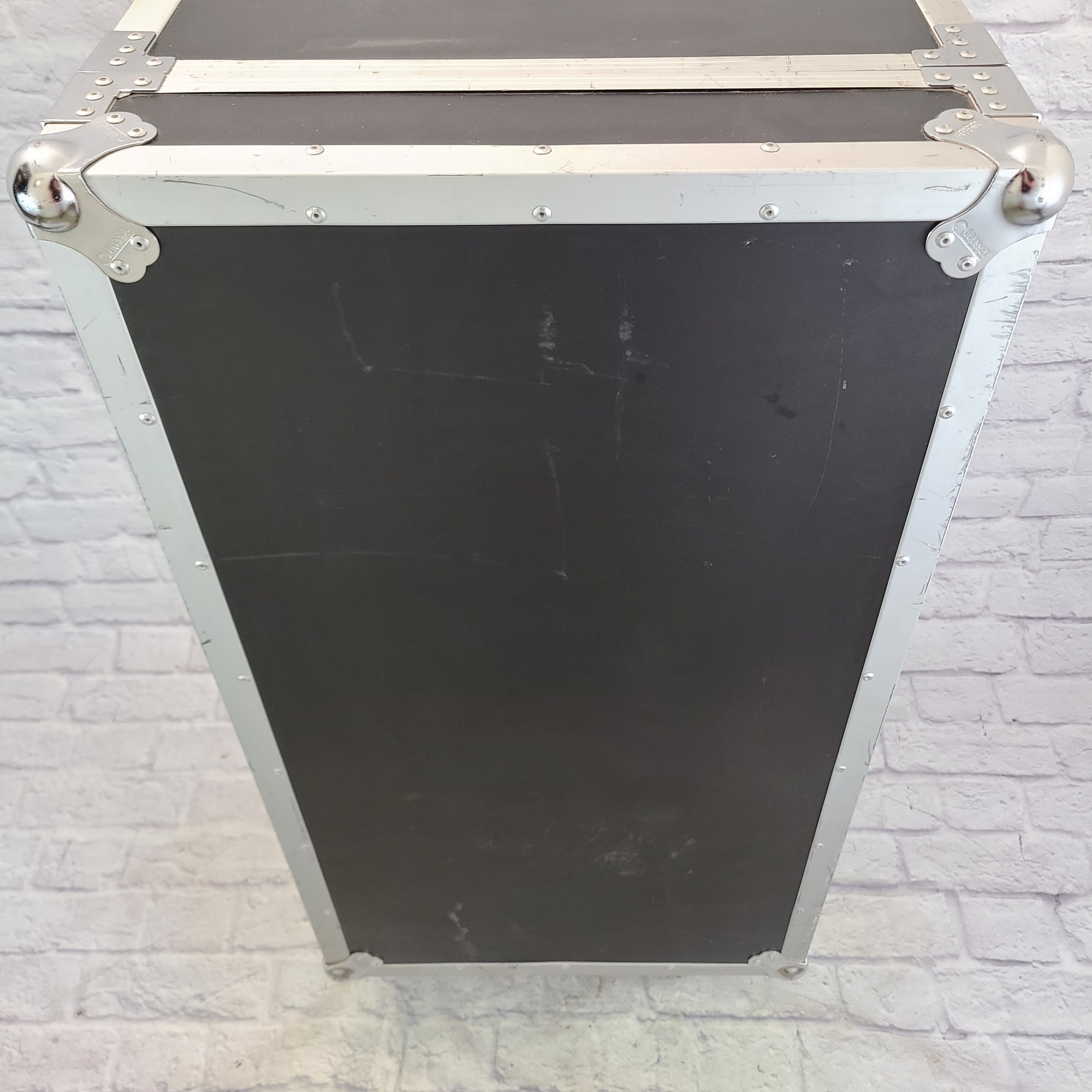 Odyssey 18U Rack Case with Slant Mixer Top