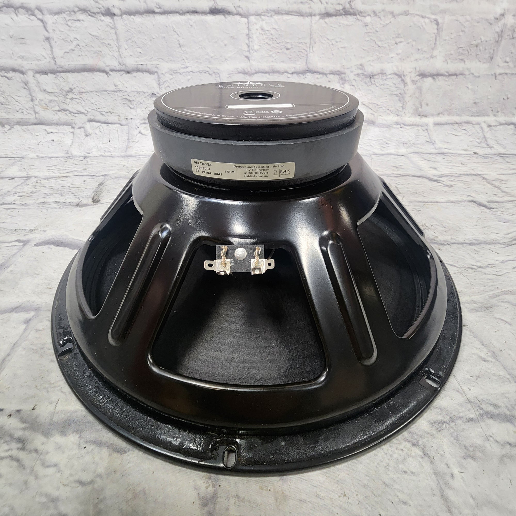 Eminence Delta 15A 8-ohm Bass Amp Replacement Speaker