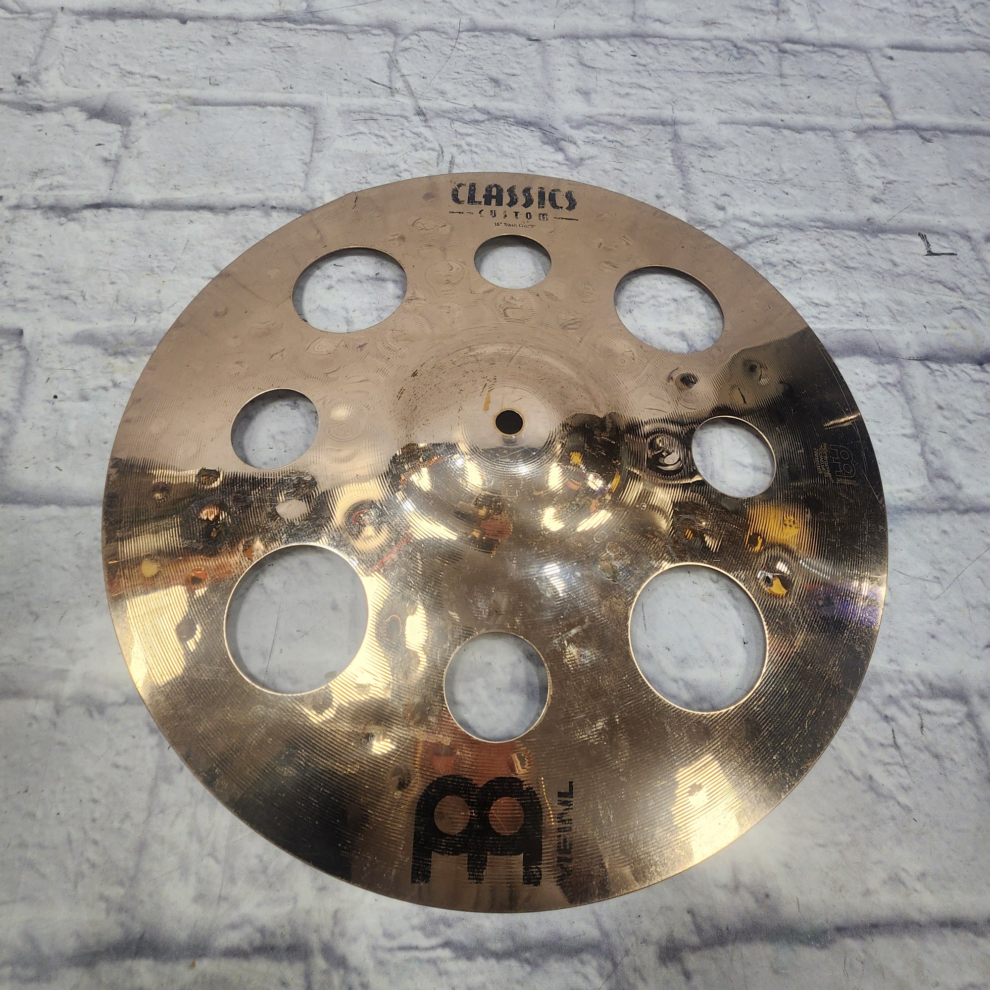 Meinl 16 Classic Custom Trash Crash CRACKED