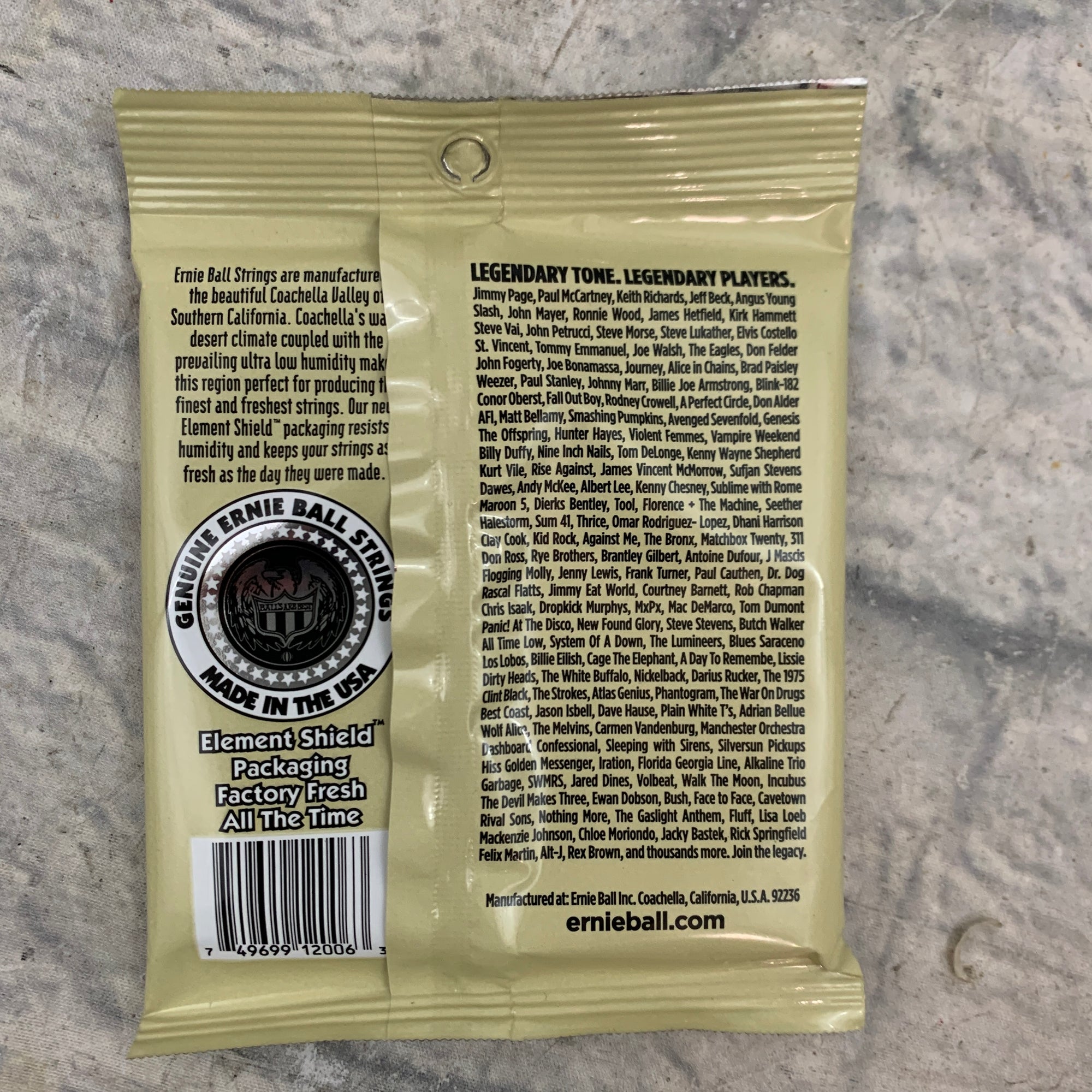 Ernie Ball Earthwood Extra Light 80/20 Bronze Acoustic Guitar Strings 10 - 50