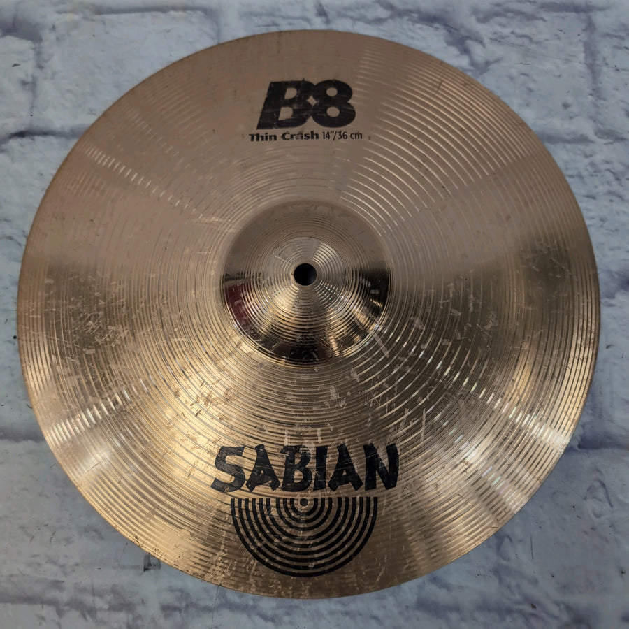Sabian B8 14" Thin Crash Cymbal