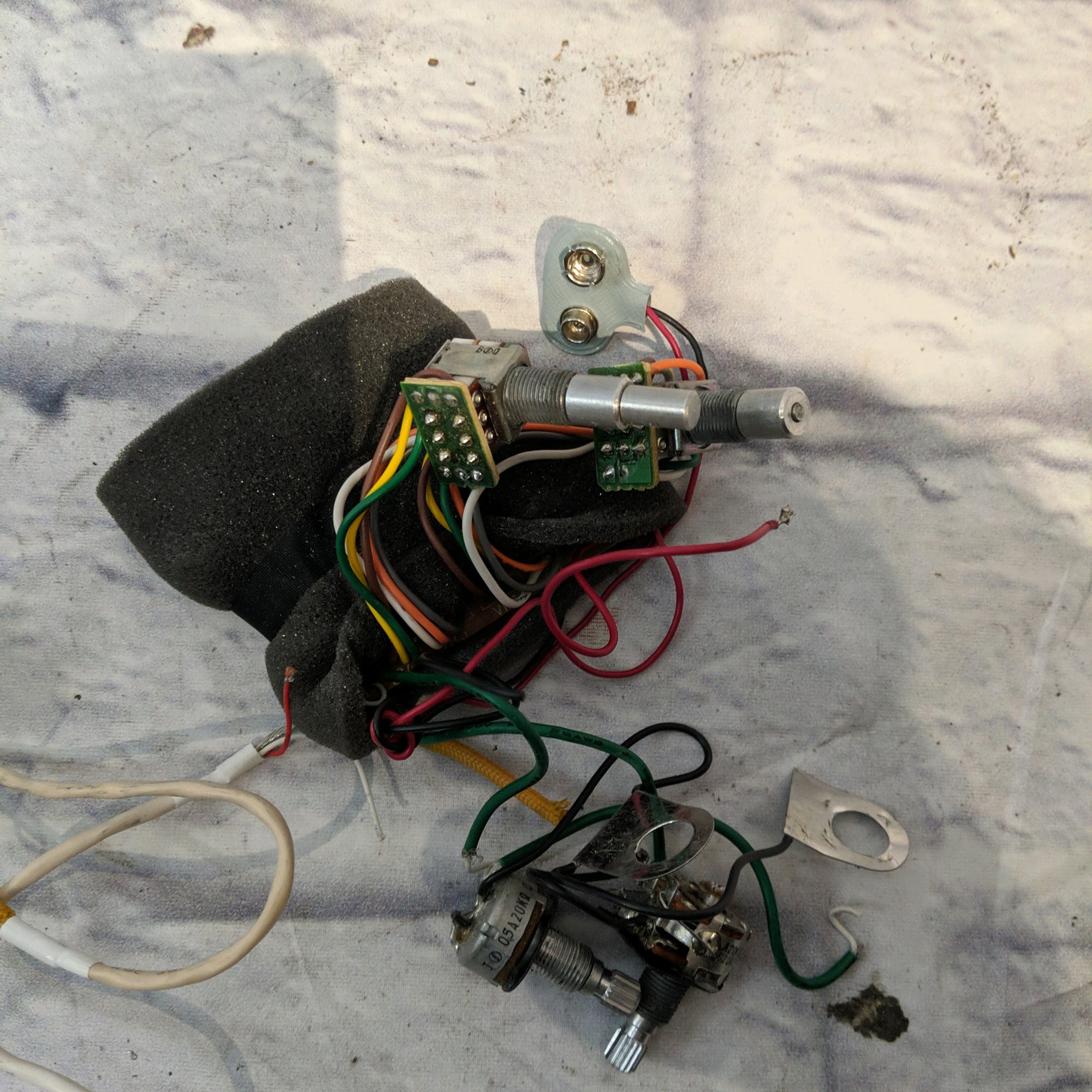 Ibanez AFR P and J Pickups W/ Preamp